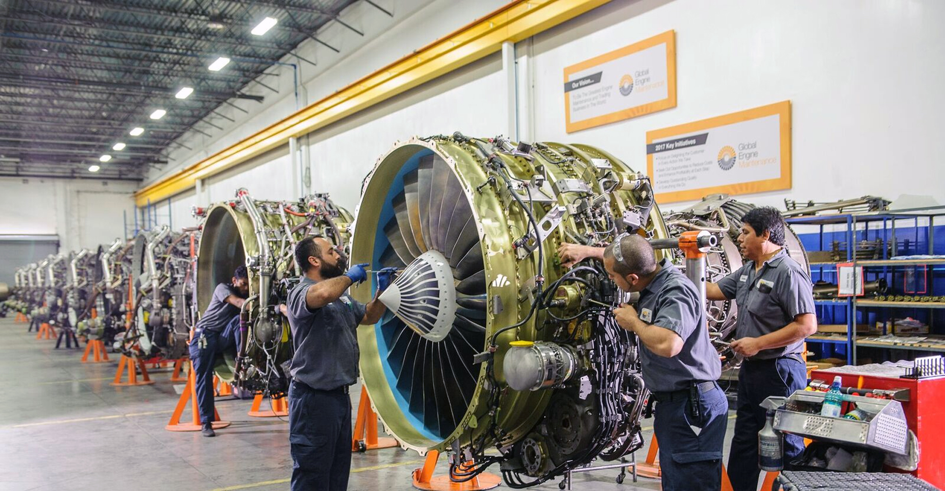 Jet Engine Maintenance Services CFM56 7B 3 MRO Global Engine